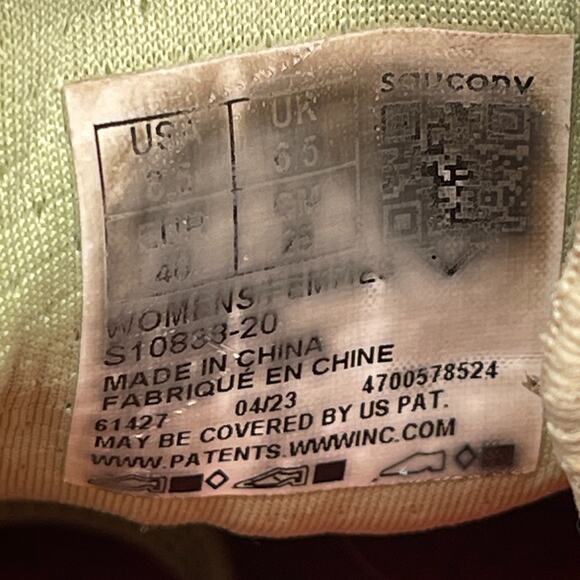 Saucony Peregrine 13 Shoes Womens 8.5 Blue Trail Running Comfort Walking Hiking - Picture 8 of 8